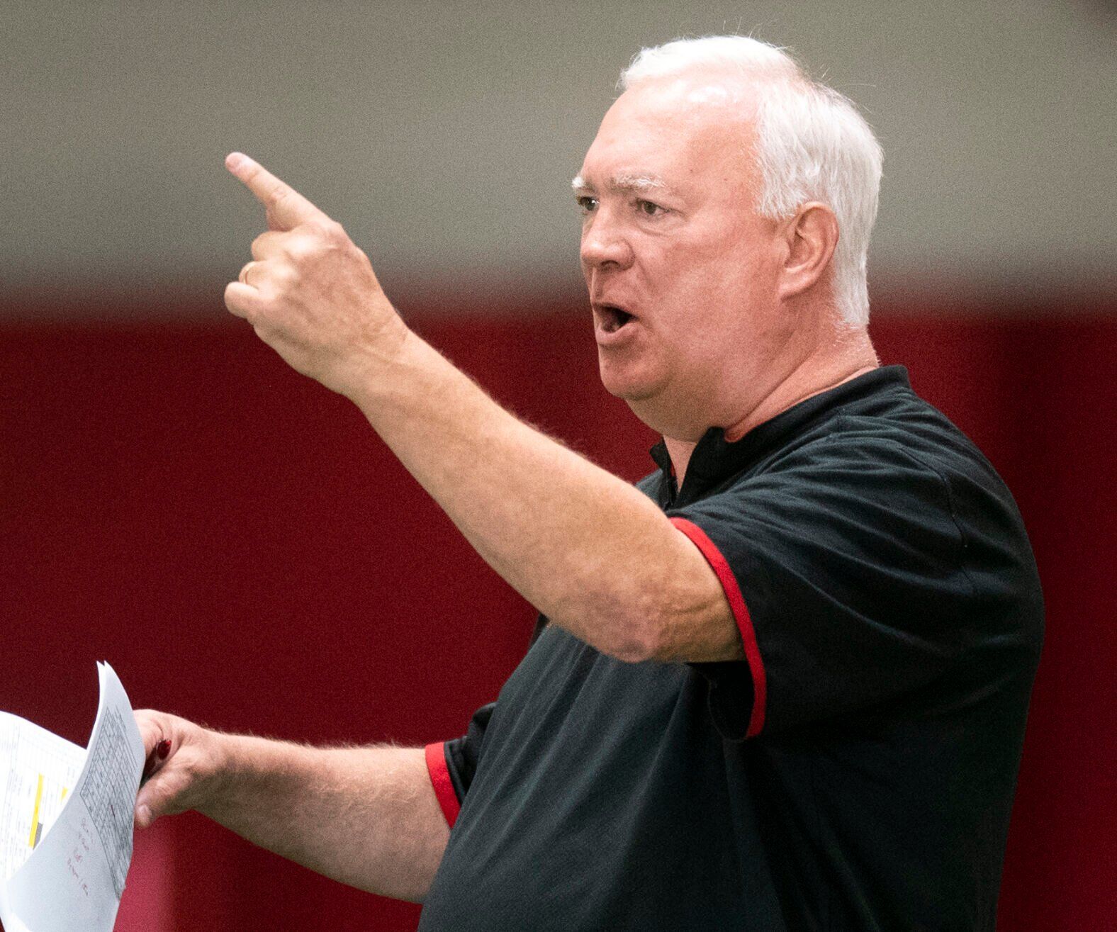 NU football practice, 8.1